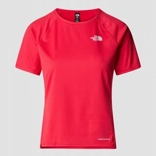 Koszulka Damska The North Face Sunriser SS Tee - Hibiscus - M - Koszulki i topy damskie - miniaturka - grafika 1