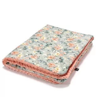 LA MILLOU CIEPŁY KOCYK MINKY - L - BLOOMING BOUTIQUE PAPAYA - Koce i narzuty dla dzieci - miniaturka - grafika 1