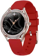 Smartwatch - Hagen HC91.110.535 HC91 Czerwony - miniaturka - grafika 1