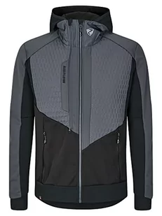 Ziener Męska kurtka softshell Nalik / Hybrydowa Skitour | oddychająca, wiatroszczelna, funkcjonalna, - Kurtki męskie - miniaturka - grafika 1
