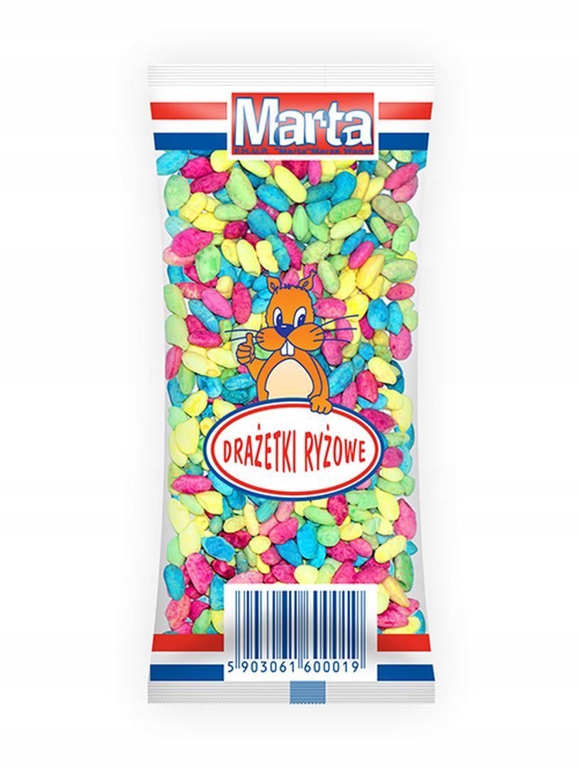 Marta drażetki ryżowe owocowe 30g