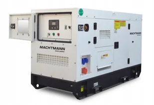 Agregat prądotwórczy Machtmann 80 kW 100 KVA ATS Trójfazowy - Agregaty prądotwórcze - miniaturka - grafika 1