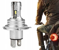 Żarówki samochodowe - Żarówka Led Ledowa Auto Motor Motoru H4 12V Csp 6500K Mocne Homologacja E57 - miniaturka - grafika 1