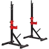 Stojaki na hantle i obciążenia - Stojaki pod sztangę HMS STR25 (2 szt.) - miniaturka - grafika 1