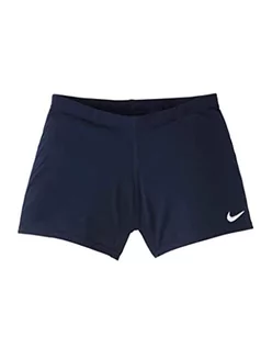 Kąpielówki dla chłopców - Nike Młodzieżowe slipy do pływania Square Leg niebieski niebieski (Midnight Navy) m - grafika 1