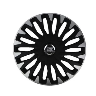 Kołpaki OMP Stinger Speed Czarny Srebrzysty 14" (4 uds) - Kołpaki samochodowe - miniaturka - grafika 1