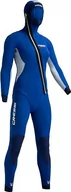 Pianki do pływania - Cressi Medas Lady Complete Wetsuit 5 mm, Kompot spodnie/stanik kurtka Zip przekątnej z kapturem damskie, niebieski (srebrny), M - miniaturka - grafika 1