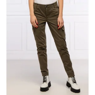 GUESS Spodnie | Slim Fit - Spodnie damskie - miniaturka - grafika 1