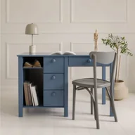 Biurka dla dzieci - Biurko Collet z przegrodą różne kolory - miniaturka - grafika 1