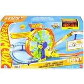 Samochody i pojazdy dla dzieci - Tor Hot Wheels Let's Race Wyścigowa turbo pętla JBX65 - miniaturka - grafika 1
