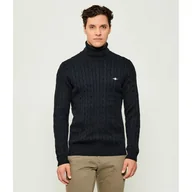 Swetry męskie - Gant Golf Regular Fit - miniaturka - grafika 1