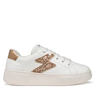 Buty dla dziewczynek - Sneakersy Geox J Mikiroshi Girl J45DVA 054EW C1ZH8 S Biały - miniaturka - grafika 1