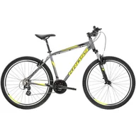 Rowery - Kross Hexagon 2.0 26 S(17") rower grafitowy/czarny/żółty połysk - miniaturka - grafika 1