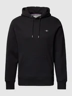 Koszulki męskie - Bluza z kapturem i wyhaftowanym logo model ‘SHIELD’ - miniaturka - grafika 1