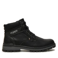 Buty zimowe męskie - Kozaki Lee Cooper PLCC0001S Czarny - miniaturka - grafika 1