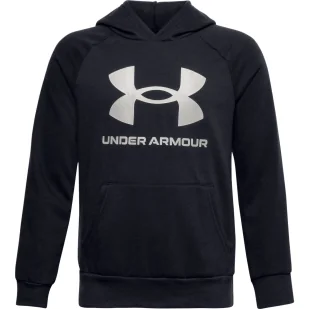 Bluza chłopięca Under Armour RIVAL FLEECE HOODIE - Bluzy dla dziewczynek - miniaturka - grafika 1