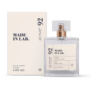 MADE IN LAB 92 Women EDP spray 100ml - Wody i perfumy damskie MADE IN LAB 92 Women EDP spray 100ml - Wody i perfumy damskie - miniaturka - grafika 1