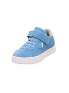 Buty dla dziewczynek - Superfit Stella sneakersy dziewczęce, Jasnoniebieski, srebrny 8400, 25 EU - miniaturka - grafika 1