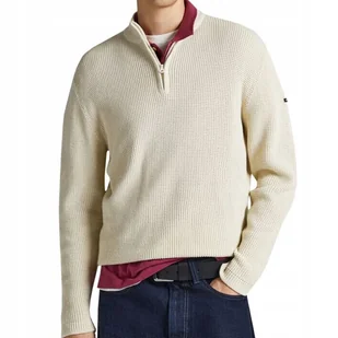 Sweter Męski PEPE JEANS King PM702348 Ecru - Swetry męskie - miniaturka - grafika 1
