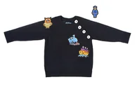 Swetry dla chłopców - Granatowy bawełniany sweterek dla dziecka - unisex - miniaturka - grafika 1