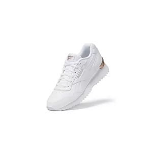 Reebok Damskie trampki Glide Ripple Clip Sneaker, obuwie białe/różowe złoto, 4 UK, Obuwie białe obuwie białe różowe złoto, 37 EU - Trampki damskie - miniaturka - grafika 1