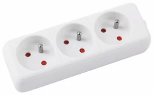OFFICE PRODUCTS Przedłużacz OFFICE PRODUCT, 3 gniazda, 5m, z uziemieniem, biały 13113521-14 - Listwy zasilające - miniaturka - grafika 1