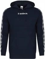 Bluzy męskie - REEBOK - BLUZA MĘSKA Z KAPTUREM - RL VECTOR TAPE OTH HOODIE HZ3369 granat - miniaturka - grafika 1