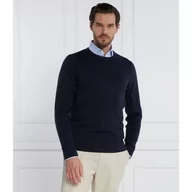 Swetry męskie - Calvin Klein Wełniany sweter | Regular Fit - miniaturka - grafika 1