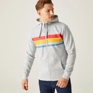 Bluzy męskie - Regatta Męska Bluza z Kapturem Shorebay II Srebrny, Rozmiar: L - miniaturka - grafika 1