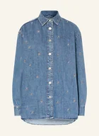 Bluzki damskie - Pepe Jeans Bluzka Jeansowa blau - miniaturka - grafika 1