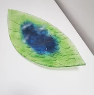 Tace i patery - Patera szklana- zielona łąka - miniaturka - grafika 1