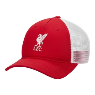 Czapka z daszkiem Nike Liverpool FC Rise FN4877 (kolor Biały. Czerwony, rozmiar L/XL) - Czapki damskie - miniaturka - grafika 1