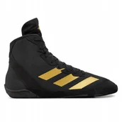 Kimona, stroje i obuwie - Męskie Buty ADIDAS ADIZERO WRESTLING IE3207 – Czarny - miniaturka - grafika 1