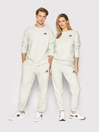 Bluzy damskie - New Balance Bluza Unisex UT21501 Szary Relaxed Fit - miniaturka - grafika 1