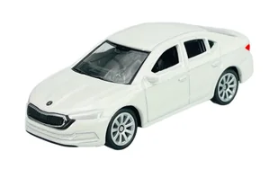 WELLY 2019 SKODA OCTAVIA MK4 BIA��Y 1:60 - Samochody i pojazdy dla dzieci - miniaturka - grafika 1