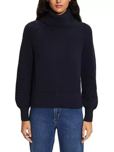 ESPRIT Sweter damski, 400/granatowy, XS - Swetry damskie - miniaturka - grafika 1