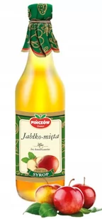 Pińczów Syrop o smaku jabłko-mięta 500 ml - Syropy i koncentraty owocowe - miniaturka - grafika 1