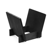 Inne akcesoria audio-wideo - Stojak na płyty LP Dynavox ST40 - czarne drewno - miniaturka - grafika 1