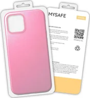 Etui i futerały do telefonów - Mysafe MYSAFE ETUI SKIN IPHONE 13 PRO MAX JASNORÓŻOWY PUDEŁKO - miniaturka - grafika 1