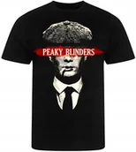 Koszulki męskie - KOSZULKA MĘSKA NADRUK PEAKY BLINDERS PREZENT PREMIUM M - miniaturka - grafika 1