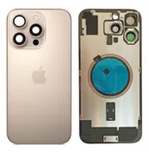 Części serwisowe do telefonów - Klapka Plecki Tył iPhone 16 Pro Max Desert Titanium z Ramką i Magnesami - miniaturka - grafika 1