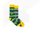 Skarpetki męskie - Zabawne skarpetki - Electric Steps - Nanushki - 44-46 - miniaturka - grafika 1