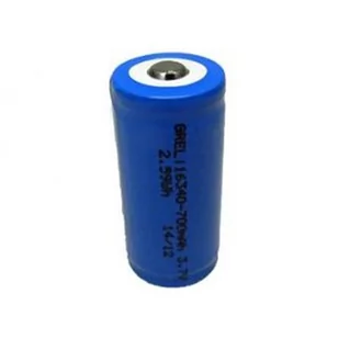 Bateria akumulator L16340 1/2A 700mAh 3.7V z PCM - Baterie i akcesoria - miniaturka - grafika 1