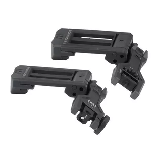 Strike Industries - Przyrządy celownicze Sidewinder II BUIS Backup Iron Sights - Czarne - SIDEWINDERII-BK - Osprzęt do wiatrówek - miniaturka - grafika 2