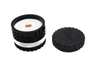 Świece - świeca sojowa Black Stone 180g grapefruit malina róża/Sawarge Candles - miniaturka - grafika 1