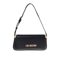 Torebki damskie - Love Moschino JC4058PP1MLO0000, damska torba na ramię, czarna, wyjątkowa, Czarny, Taglia unica - miniaturka - grafika 1
