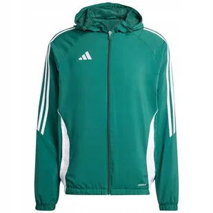 Kurtka męska adidas Tiro 24 zielona IM8810 XL - Kurtki męskie - miniaturka - grafika 1