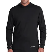 Bielizna sportowa męska - Bielizna termoaktywna SPYDER Mens Charger Hoodie black M - miniaturka - grafika 1