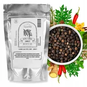 Pieprz - Przyprawa Pieprz czarny ziarnisty 200 g wysoka jakość ziarna aromatyczne - miniaturka - grafika 1