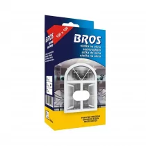 Bros Siatka na okno na owady biała 150 x 180 cm BRO020 - Zwalczanie i odstraszanie szkodników - miniaturka - grafika 1